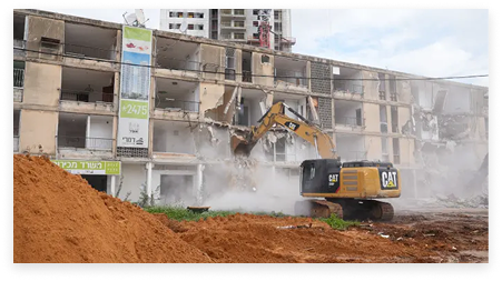 The fate of the "Railway Building" has been sealed: a 150-apartment tower will replace the old building in Shalom Aesh
